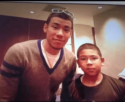 ハーパージュニアと並里選手